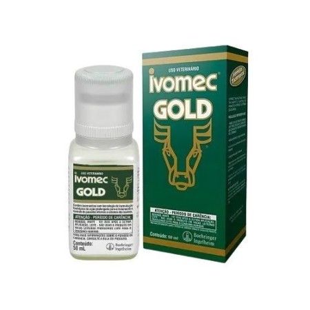 Ivomec Gold Boehringer 50ml Via Subcutânea