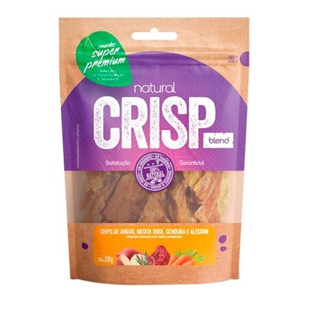 Snack Natural Crisp Angus Mix de Legumes para Cães 20g