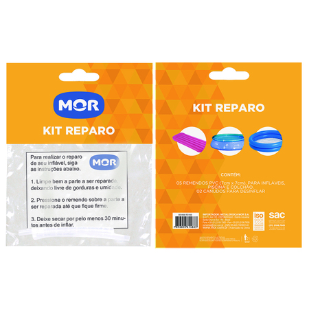 Kit Reparo Mor Piscinas e Infláveis 1488