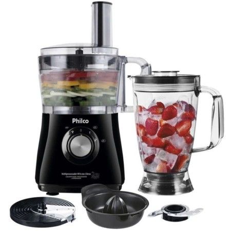 Multiprocessador Philco All In One 2 Citrus Preto 800w 220v