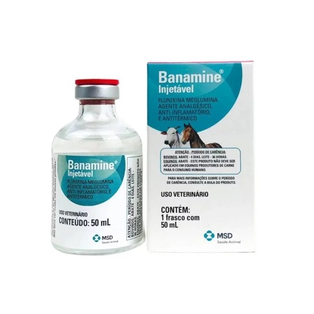 Banamine Injetável MSD 50ml