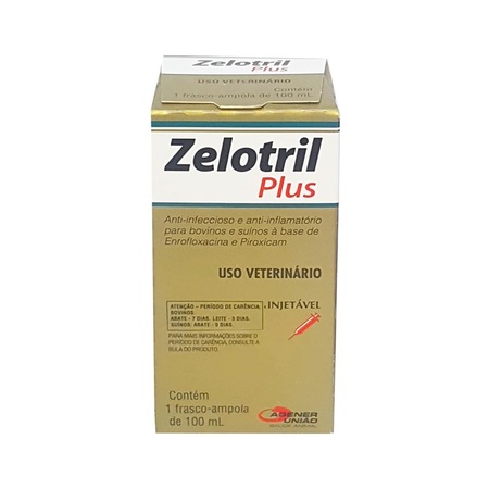 Zelotril Plus Injetável Agener União 100ml