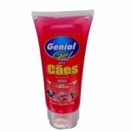 Gel Dental Genial Pet Morango 70g