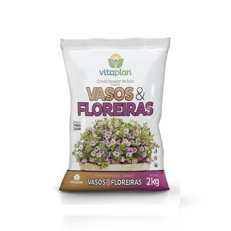 Terra Especial para Vasos/Floreiras Nutriplan 2kg