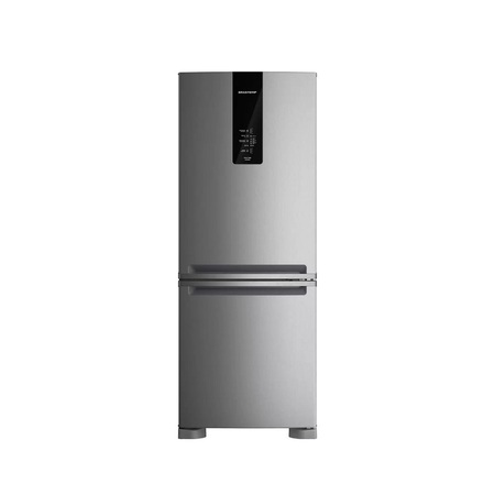 Geladeira/Refrigerador Brastemp BRE57FK Frost Free Inverse 447 Litros Inox 220v