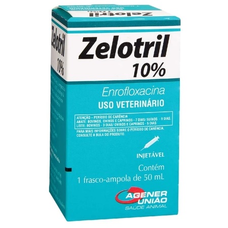Zelotril 10% Injetável Agener União 50ml
