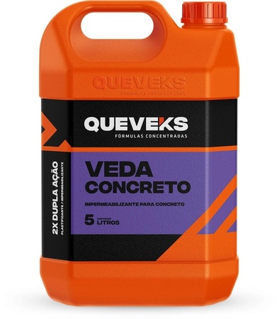 Impermeabilizante Queveks Veda Concreto 5 Litros 65004
