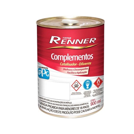 Thinner 900ml Renner 372002.03 (removedor de tinta)