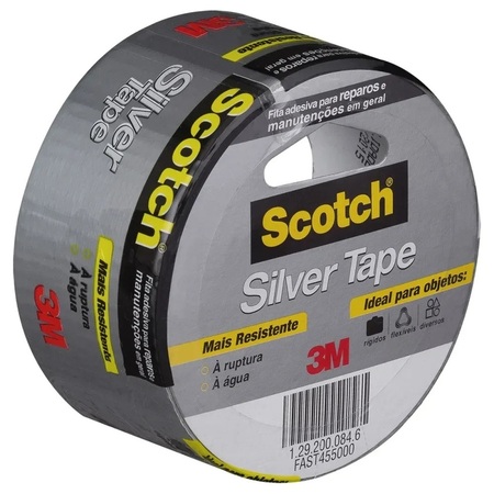 Fita Silver Tape 3M 45mmx25m Scotch