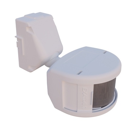 Sensor de Presença Exatron Frontal Externo Smart X-Control Branco LESFEXXC BC
