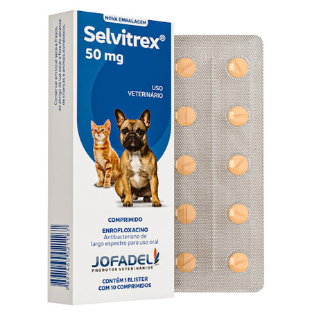 Selvitrex 50mg Jofadel com 10 Comprimidos