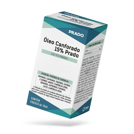 Óleo Canforado Prado 15% 50ml