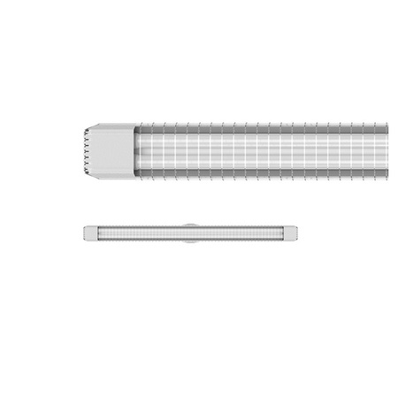 Luminário de LED Lumifacil Branca Taschibra 6661 2x20,5w