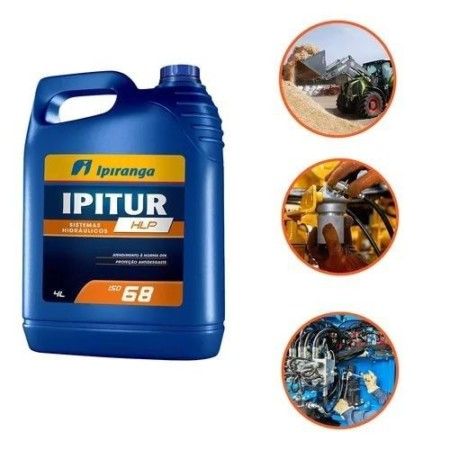 Óleo Ipiranga IPITUR HLP 68 4 Litros