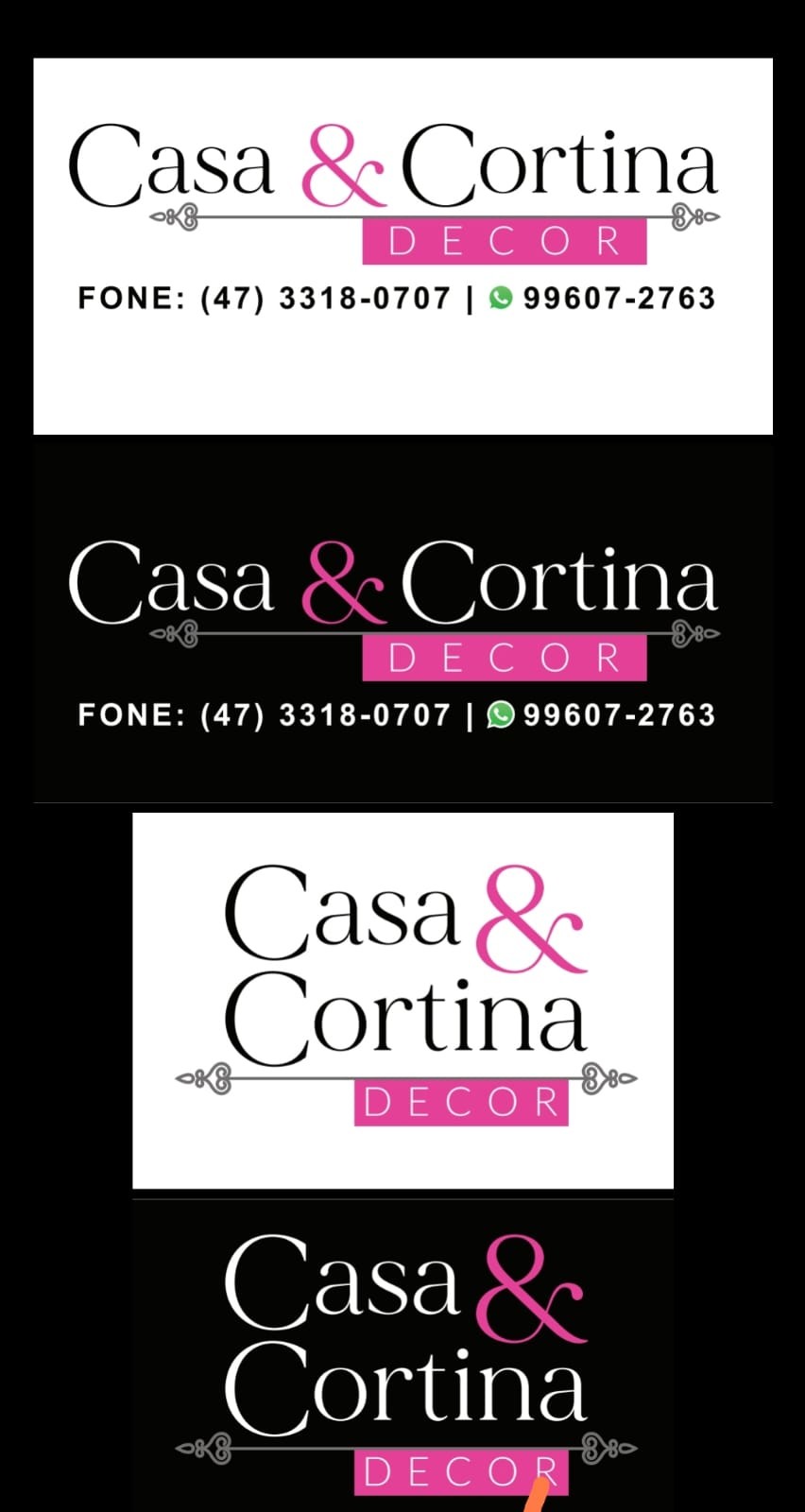Logotipo Casa & Cortina Decor