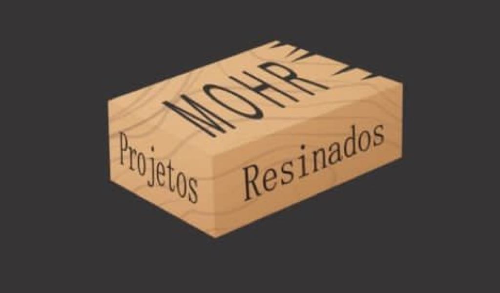 Logotipo MOHR PROJETOS RESINADOS