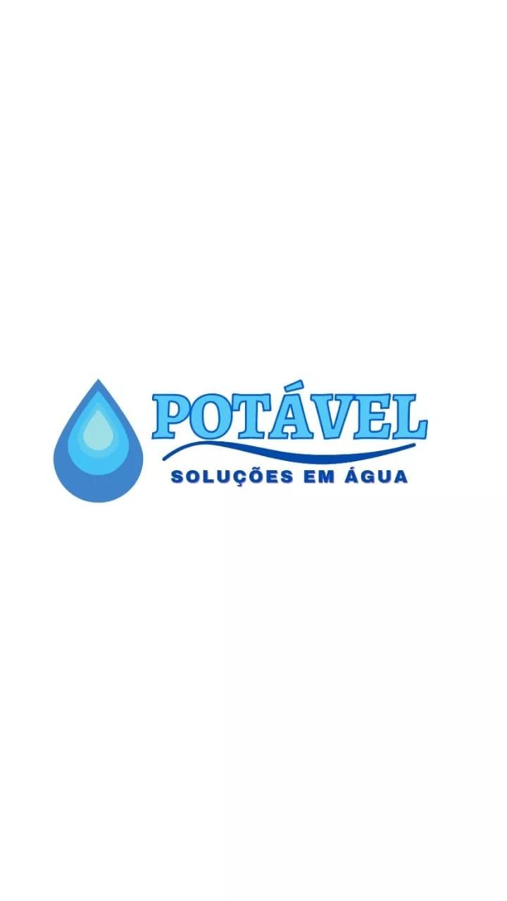 Logotipo Potável Soluções em Água