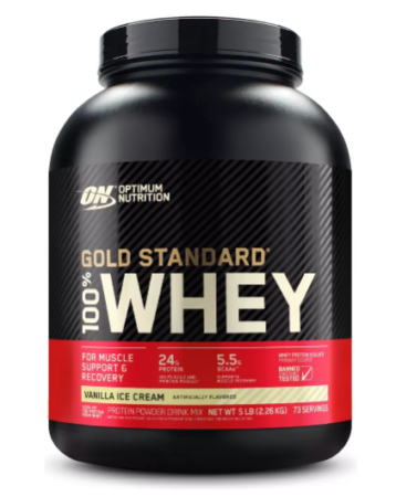 Gold Standard 100% Whey Vanilla Ice Cream Flavor