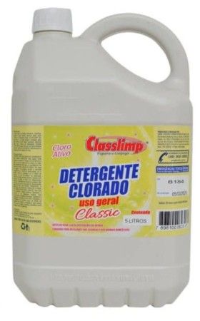 Detergente Clorado Classlimp 5l