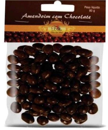 Amendoim com Chocolate 80g Bia Alimentos