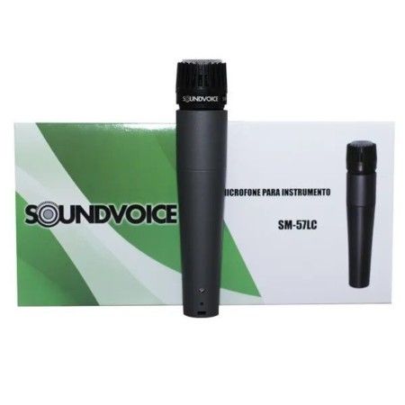 Microfone com Fio SM57LC Soundvoice