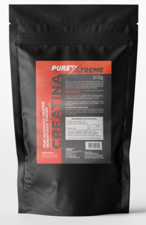 Creatina Monohidratada 500g 100% Pura Micronizada - Purextreme