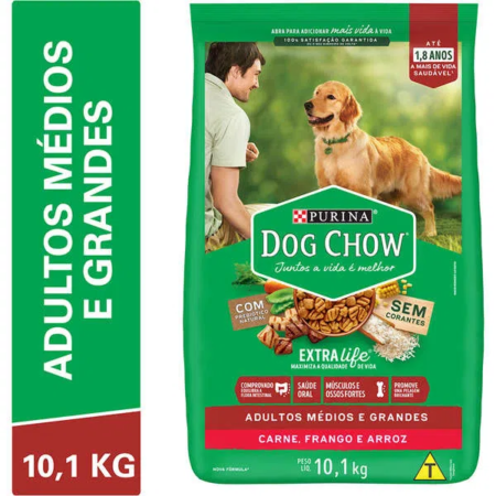 Dog Chow Ps Ad Med/Gde Car Frg Arz 10,1 Kg