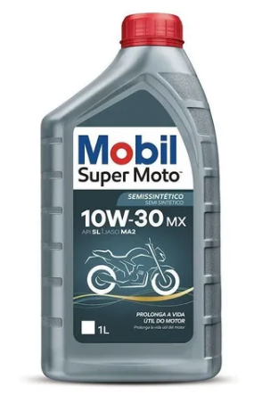Óleo de Motor Mobil  Super Moto 4T MX 10W30