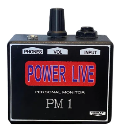 Amplificador de Fone Profissional Power Live 3 em 1 New Live