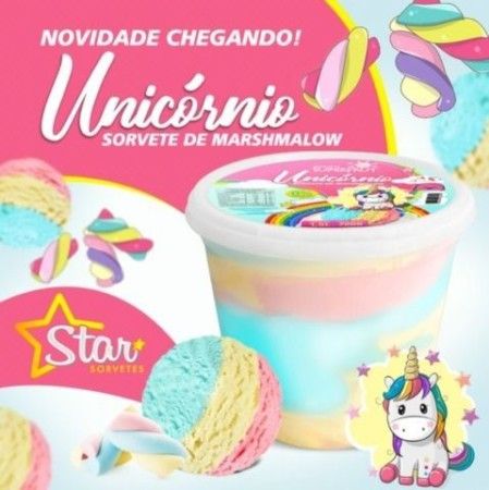 Sorvete Unicornio 1,5litros