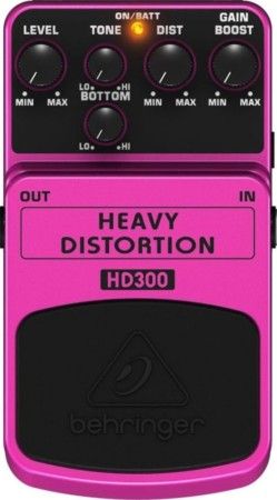 Pedal Guitarra Heavy Distortion HD300 Behringer