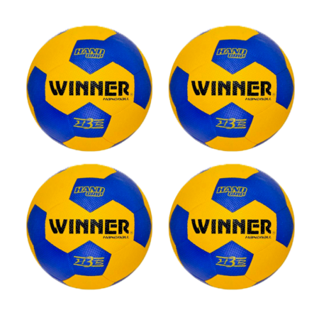 Bola Handebol Winner combo com 4 bolas H3L