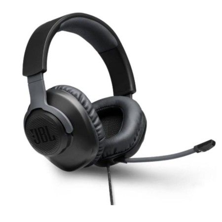 Headset Gamer JBL Quantum 100 Preto entrada P3