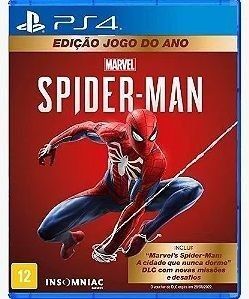 Jogo Playstation 4 Spider-Man A Cidade Que Nunca Dorme