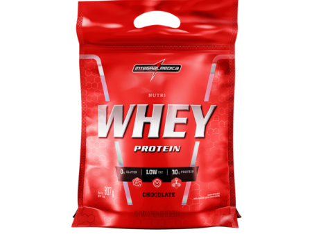 Nutri Whey Protein 907g refil Integralmedica Chocolate