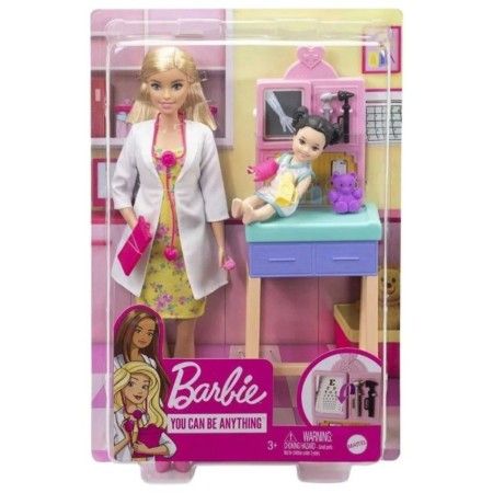 Boneca Barbie Profissões - Pediatra SORTIDA