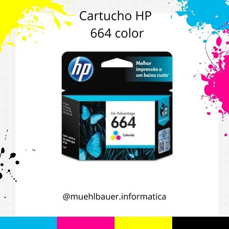Cartucho Original Hp 664 Color