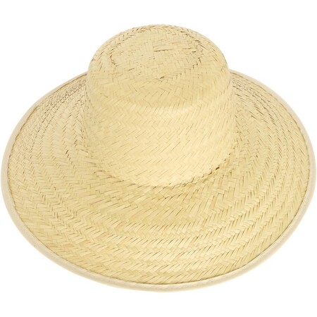 Chapéu de Palha Caipira Roceiro Sombreiro Pescador