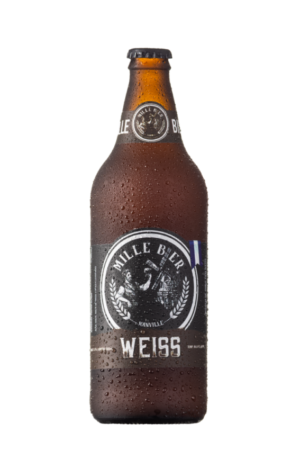 Garrafa 600ml Cerveja Weiss Mille Bier