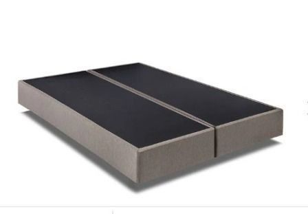 Base Box - Tec 04 Suede Amassado Marrom - 138X188X27 - Fagerflex