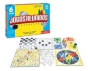 Jogo 4x1 Dama Ludo Xadrez Chinês Escadas Turma Da Mônica Nig - Ailos A