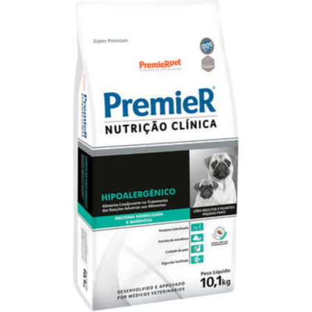 Premier Nutrição Clínica Cães Proteína Hidrolisada Pequeno Porte 10,1 KG