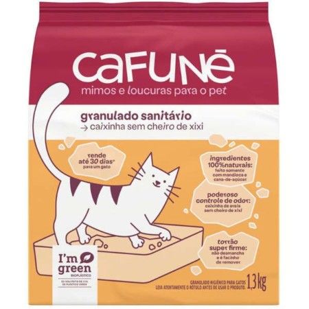 Granulado Sanitário Cafuné para Gatos