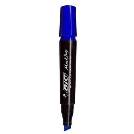 Caneta Pincel Atomico Azul Bic