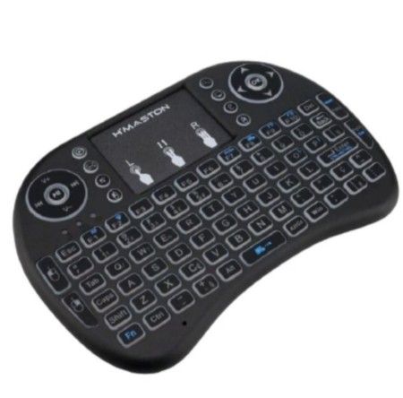 Mini teclado sem fio com touchpad USB Hmaston JP-25