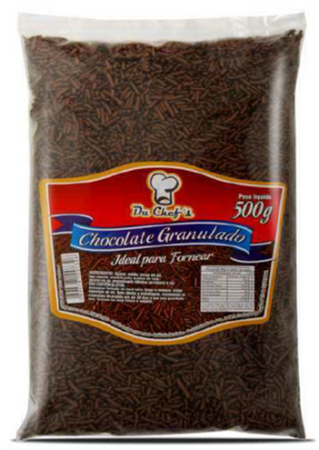 Chocolate Granulado 500g Du Chefs