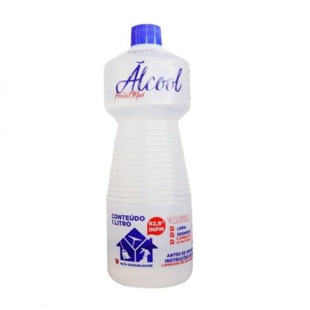 Álcool 92% liquido 1L