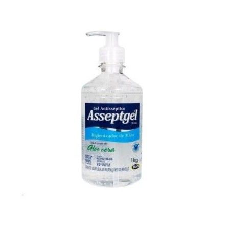 Alcool Gel Antisseptico Asseptgel com Valvula 420g