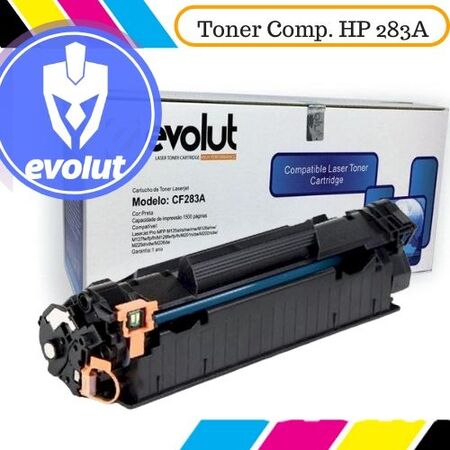 Toner Evolut Compatível com Impressoras M125nw / 127fn / 127fw (283a) Da Hp