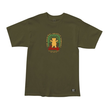 Camiseta Grizzly Loccaly Grown Tee - Military Green